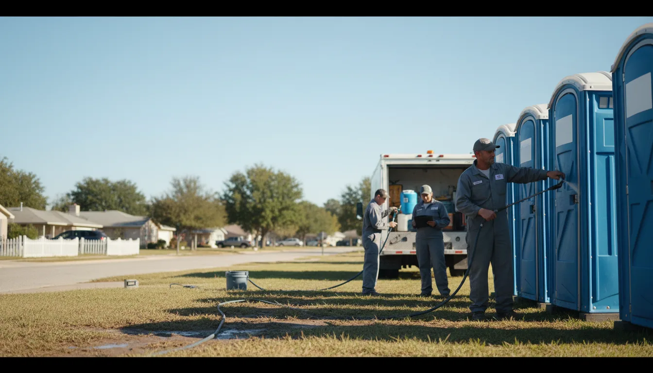 Long-Term Portable Toilet Rental in Washington, AR near me